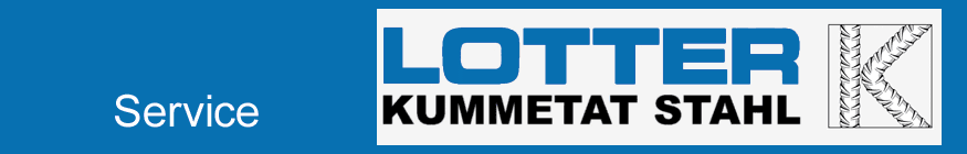 Gebr. Lotter KG - Kummetat Stahl : Service- und Download-Bereich